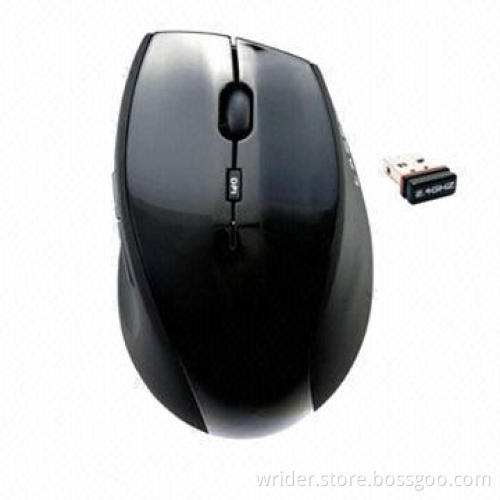 2.4GHz Wireless Opitcal Mouse with 1,600/1,000dpi Switch Button